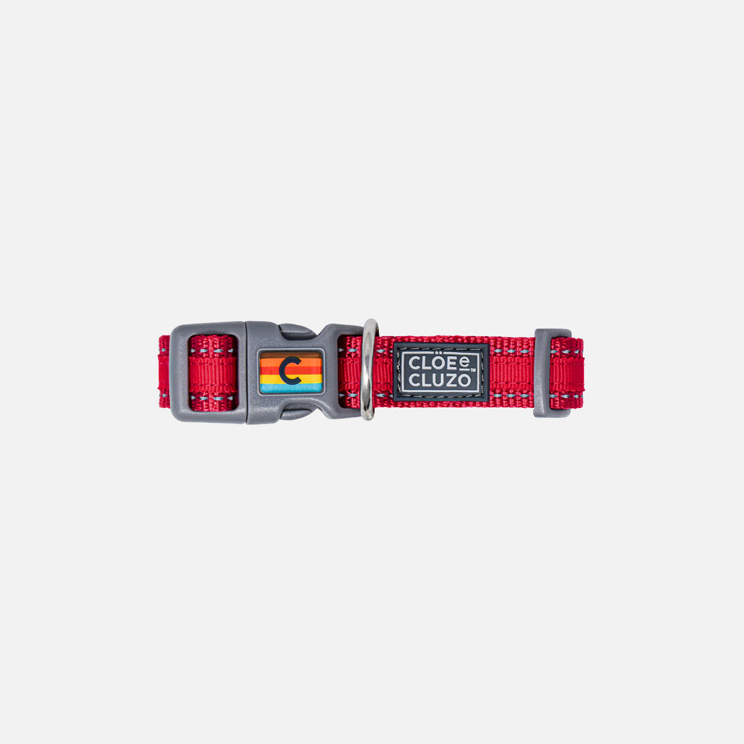 CLOE CLUZO Collier Ajustable Rouge M