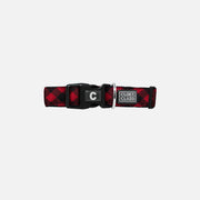 CLOE CLUZO Collier Motif Ajustable Plaid L