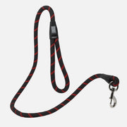 CLOE CLUZO Laisse de Montagne Noir/Rouge
