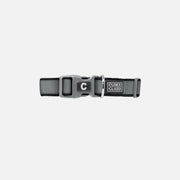 CLOE CLUZO Collier Motif Ajustable Gris/Noir L