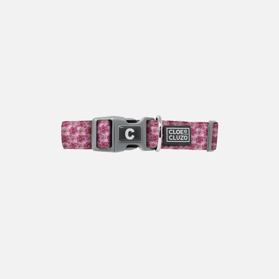 CLOE CLUZO Collier Motif Ajustable Fleurs L