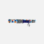 Voir l’image dans la galerie, CLOE CLUZO Chat Collier Motif Ajustable Poissons Bleu