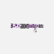 CLOE CLUZO Chat Collier Motif Ajustable Fleurs Rose