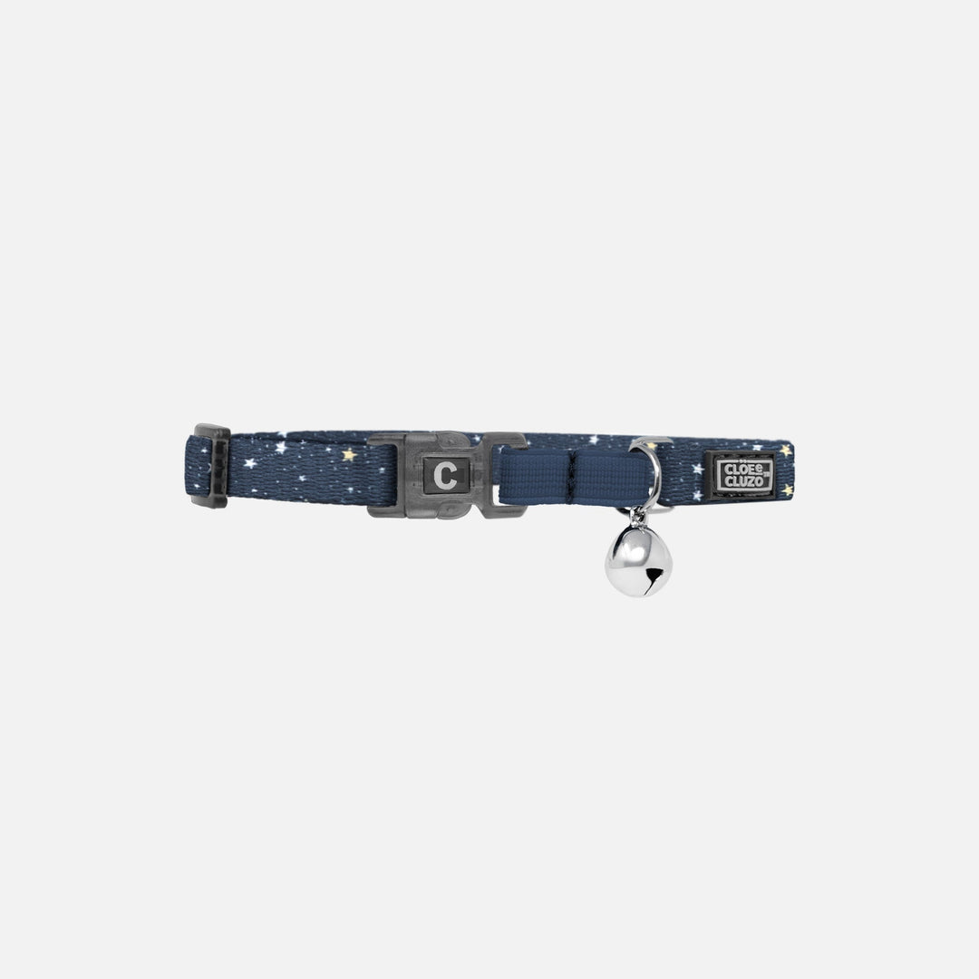 CLOE CLUZO Chat Collier Motif Ajustable Ratons Galaxie