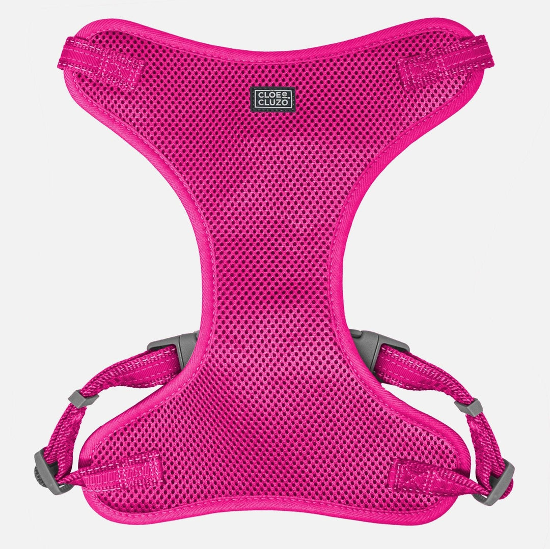 CLOE CLUZO Harnais Ajustable en Filet XS/S Fuschia
