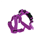 Voir l’image dans la galerie, *CHIEN BLANC CHARLIE Harnais Ajustable XL Mauve