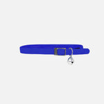 Voir l’image dans la galerie, CLOE CLUZO Chat Collier Nylon Élastique Bleu