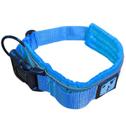 CHIEN BLANC Collier Clip XXL Bleu