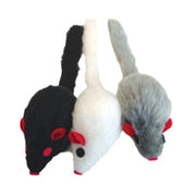 Cat Love Furry Frolics - Souris à Fourrure avec Herbe à Chat, Paquet de 3