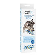 Catit Groovy - Poisson Bleu avec Herbe à Chat 8