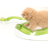 Catit Senses 2.0 - Super Circuit avec Balle - Jouet Interactif pour Chats