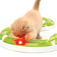 Catit Senses 2.0 - Balle Clignotante Fireball - Jouet Interactif pour Chats