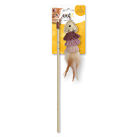 Catit - Baguette avec Poisson et Plume - Jouets pour Chats