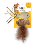 Voir l’image dans la galerie, Catit - Jouets Poissons avec Raphia et Plumes pour Chats