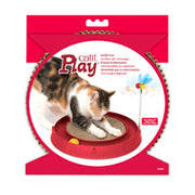 Catit Play - Griffoir de Rechange pour Circuit 3 en 1 avec Balle et Planche à Griffer