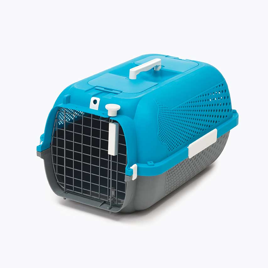Catit - Cage de Transport Pliable avec Dessus Multifonction - Cage de Transport pour Chats