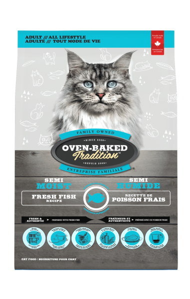 OBT SEMI-HUMIDE Chat Poisson 1.36kg