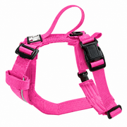 CHIEN BLANC HORIZON Harnais Clip Cou Rose M