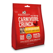 Stella & Chewy's Carnivore Crunch - Poulet en Liberté - Gâteries Lyophilisées Sans Grains à Ingrédients Limités pour Chiens