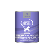 NutriSource Choice - Poulet et Riz - Nourriture Humide en Pâté pour Chiots