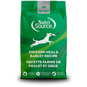 NutriSource Choice - Poulet et Orge - Nourriture Sèche pour Chiens