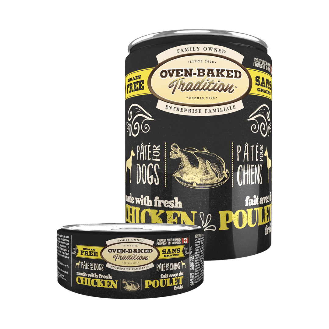 Oven-Baked Tradition - Pâté de Poulet - Nourriture Humide Sans Grains pour Chiens
