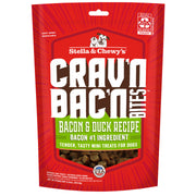 Stella & Chewy's Crave'n Bac'n Bites - Bacon et Canard - Gâteries Tendres pour Chiens