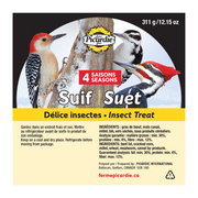 PICARDIE Suif d'Insectes 345g pour Oiseaux Sauvages