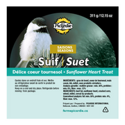 PICARDIE Suif Coeur Tournesol 345gpour Oiseaux Sauvages