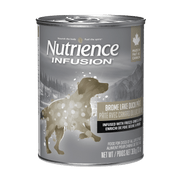 Nutrience Infusion - Pâté de Canard du Lac Brome avec Infusion de Foie Lyophilisée - Nourriture Humide pour Chiens