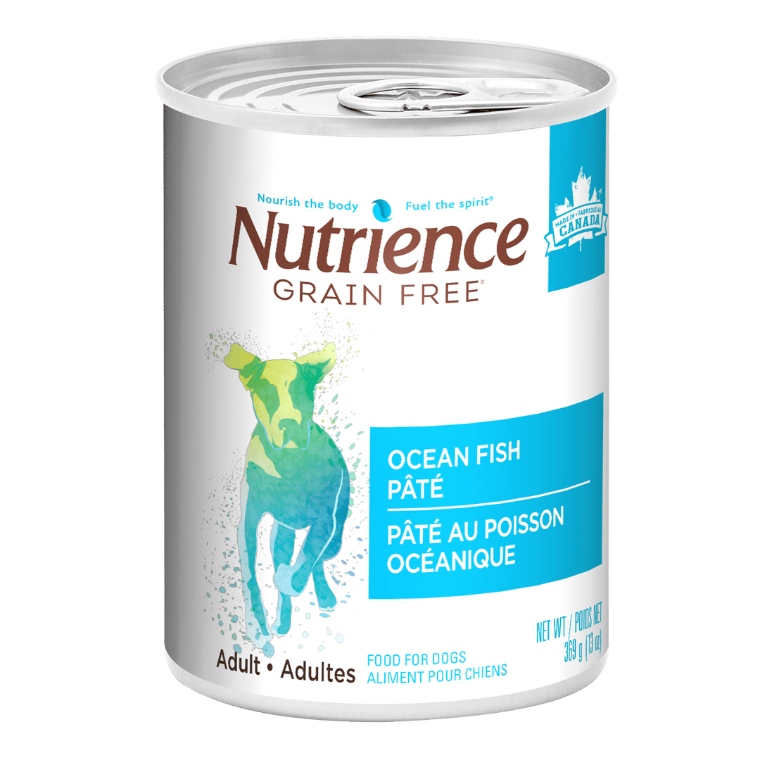 Nutrience Sans Grains - Chien Adulte Pâté de Poisson Océanique - Nourriture Humide pour Chiens