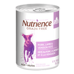 Voir l’image dans la galerie, Nutrience Sans Grains - Pâté de Porc, Agneau et Venaison - Nourriture Humide pour Chiens Adultes