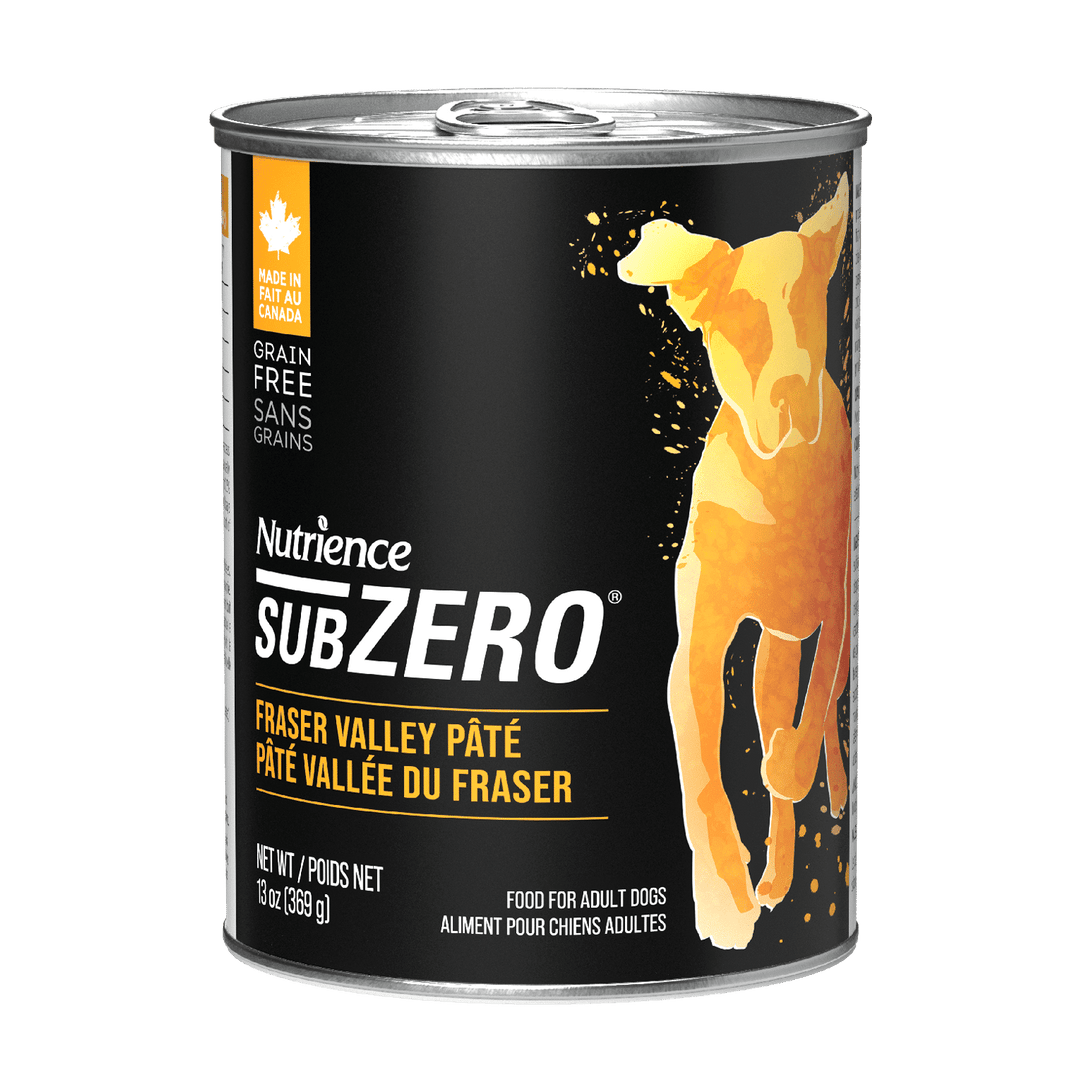 Nutrience Subzero - Chien Adulte Pâté Vallée du Fraser - Nourriture Humide Sans Grains pour Chiens