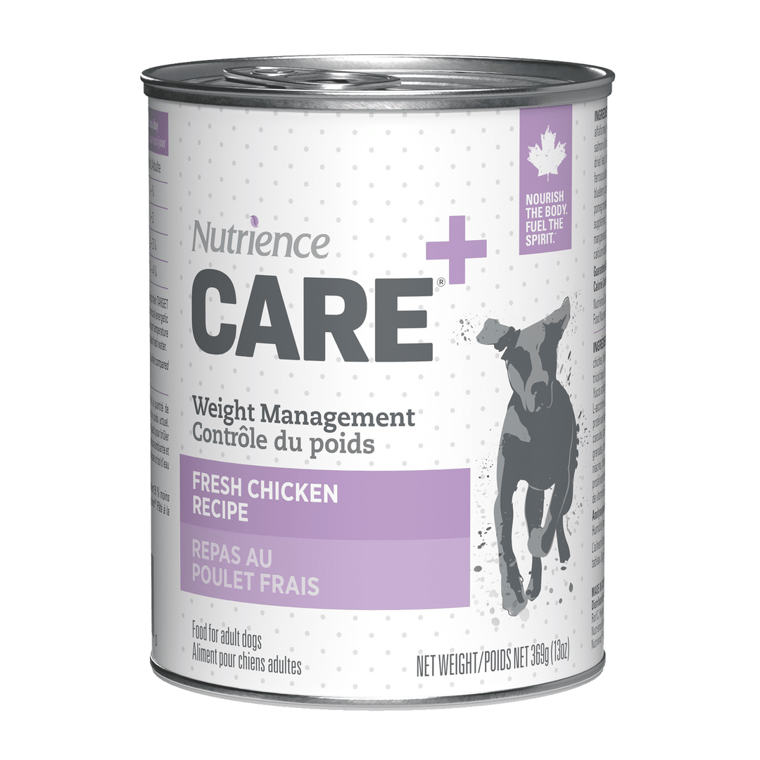 Nutrience Care - Contrôle du Poids - Pâté de Poulet Frais - Nourriture Humide pour Chiens Adultes