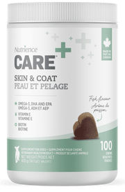 Nutrience Care - Peau et Pelage - Supplément en Bouchées Molles pour Chiens