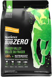 Nutrience Subzero - Vallée du Fraser - Nourriture Sèche Sans Grains avec Nutriboost pour Chiots