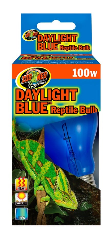 ZOO MED Ampoule Lumière du Jour Bleu 100W pour Reptiles