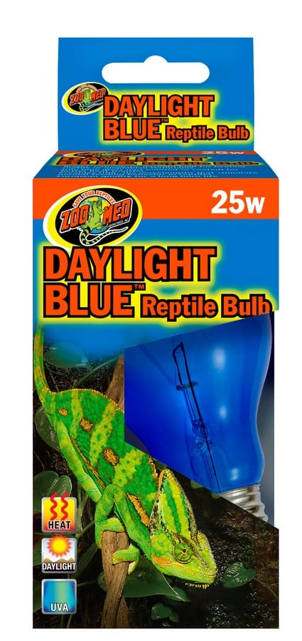 ZOO MED Ampoule Lumière du Jour Bleu 25W pour Reptiles