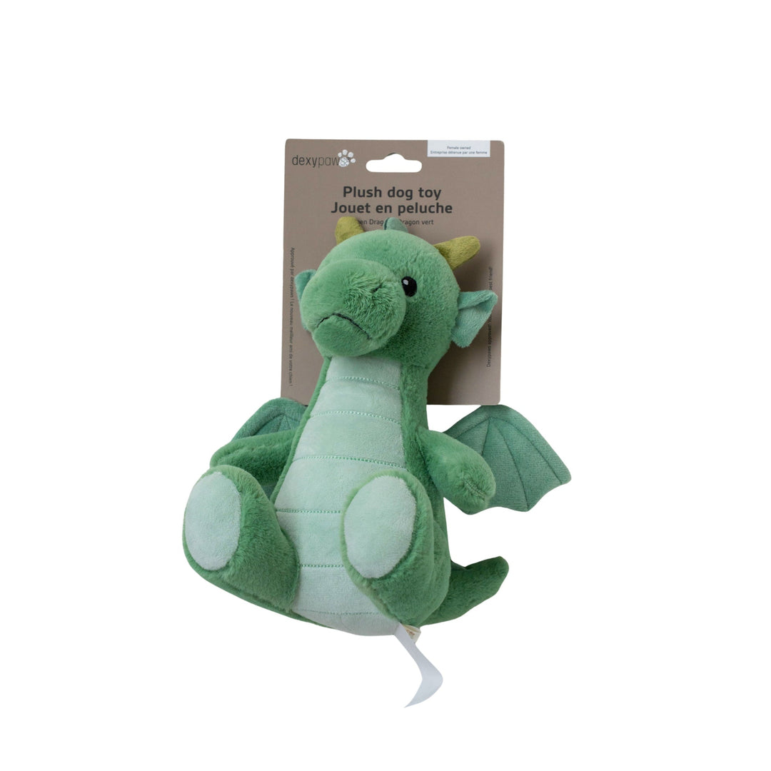 Dexypaws - Grand Dragon 8" - Jouet en Peluche pour Chiens