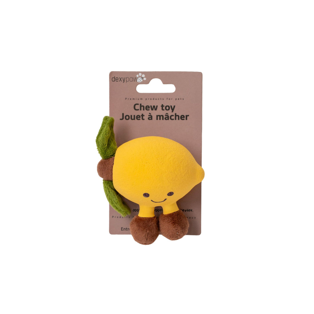 Dexypaws - Citron - Jouet en Peluche pour Chiens