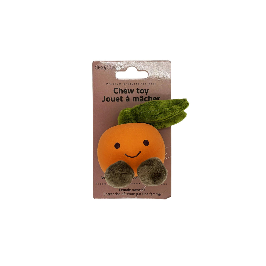 Dexypaws - Orange - Jouet en Peluche pour Chiens