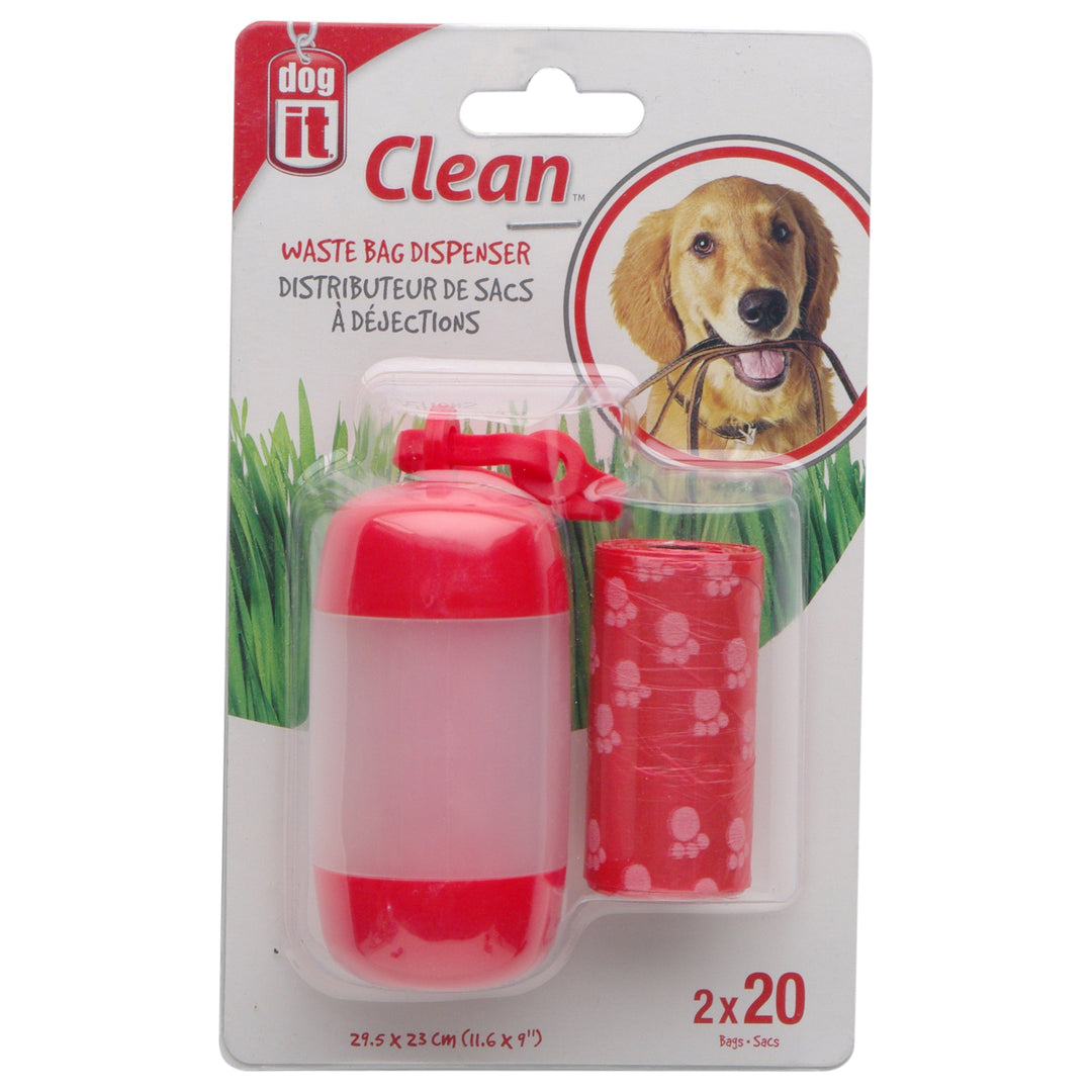Dogit Clean - Distributeur de Sacs de Ramassage - Distributeur de Sacs pour Chiens