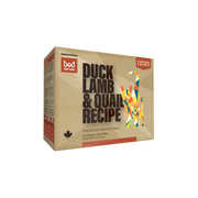 Big Country Raw Fare Game - Caille, Canard et Agneau - Nourriture Crue Congelée pour Chats