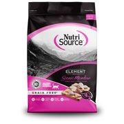 NutriSource Element - Scenic Meadow (Dinde, Canard et Lapin) - Nourriture Sèche Sans Grains pour Chats