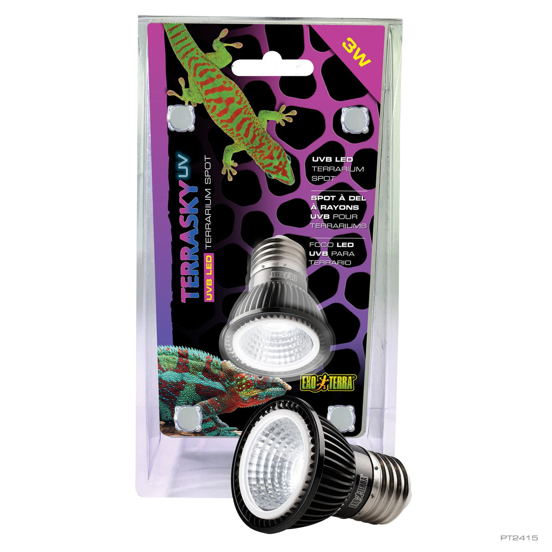 Exo Terra - Spot DEL TerraSky UV - Éclairage pour Terrariums