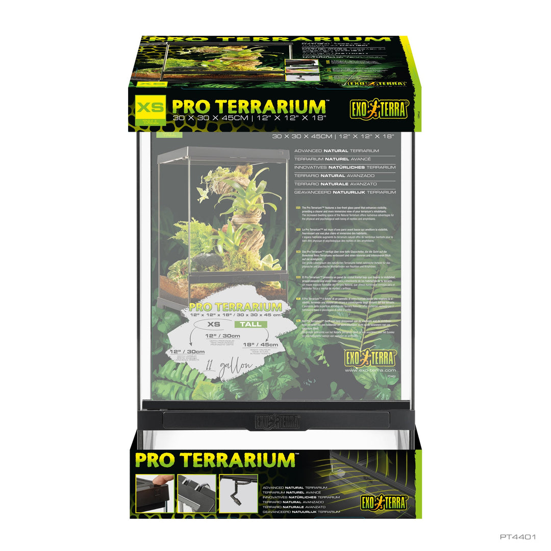 Exo Terra - Terrarium Pro en Verre - Terrarium pour Reptiles
