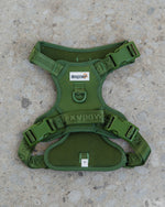 Voir l’image dans la galerie, DEXYPAWS Harnais Sans Traction Vert Camouflage M