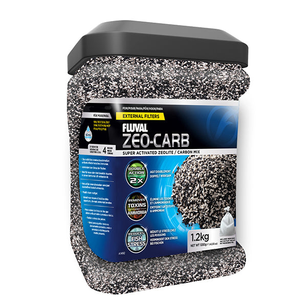 Fluval - Zeo-Carb - Masse Filtrante pour Aquariums