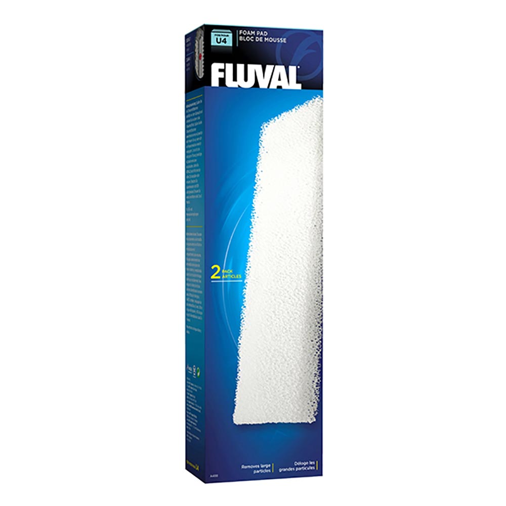 Fluval - Blocs de Mousse pour Filtre Série U - Masse Filtrante pour Aquariums