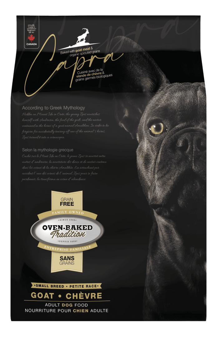 Oven-Baked Tradition Sans Grains - Capra, Chèvre - Nourriture Sèche pour Chiens de Petites Races